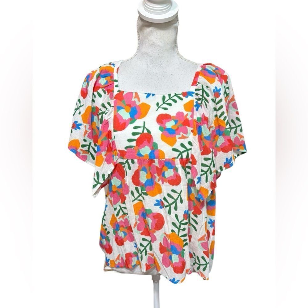 Crosby by Mollie Burch Campbell Top medium floral